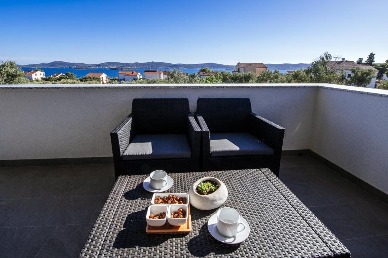 Crowonder Sun Dance Apartments With Heated Swimming Pool Seaview And Garden Sveti Filip i Jakov Εξωτερικό φωτογραφία